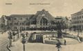 Aachen, Nordrhein-Westfalen: Bahnhof und Kriegerdenkmal