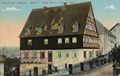 Altenberg i. Erzgb., Sachsen: Marktplatz, altes Haus
