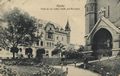 Apolda, Th�ringen: Lutherkirche und Dorngasse