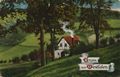 Hagen (Westfalen), Nordrhein-Westfalen/Fachwerkhaus und Landschaft