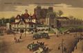 Hamburg, Hamburg/F�hrhaus mit Bahnhof der Hochbahn