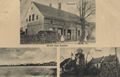 Kunitz, Schlesien/B�ckerei; See; Kirche