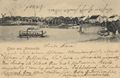 Arnswalde, Ostbrandenburg: Stadtansicht mit See