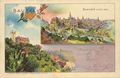Bautzen, Sachsen: Stadtansicht anno 1620