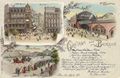 Berlin, Mitte, Berlin/Caf� Bauer; Kranzler; Bahnhof Friedrichstra�e