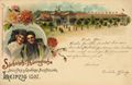 Leipzig, Sachsen/Industrie- und Gewerbe-Ausstellung 1897; Gartenbauhalle; Th�ringerin