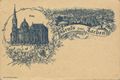 Aachen, Nordrhein-Westfalen/Kaiserdom; Stadtansicht