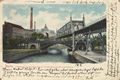 Berlin, Kreuzberg, Berlin/�berf�hrung der Hochbahn �ber die Anhalter Bahn und den Landwehrkanal