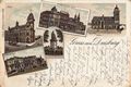 Duisburg, Nordrhein-Westfalen/Postamt; Friederich-Wilhelm-Platz; Salvatorkirche