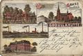 Godullah�tte, Schlesien/Garten; Kath. Kirche; H�rten Gasthaus