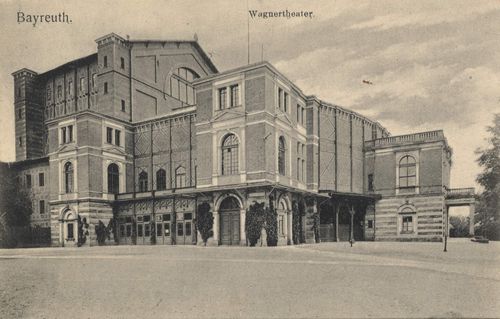 Bayreuth, Bayern: Richard-Wagner-Theater
