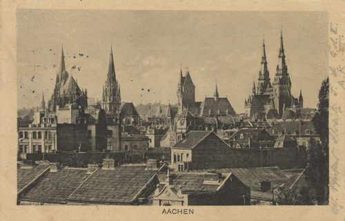 Aachen, Nordrhein-Westfalen: Stadtansicht [2]