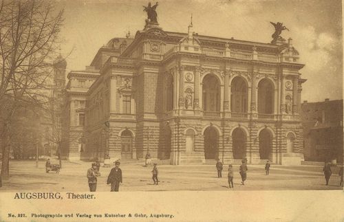 Augsburg, Bayern: Stadttheater