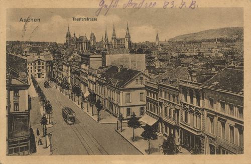 Aachen, Nordrhein-Westfalen: Theaterstra�e