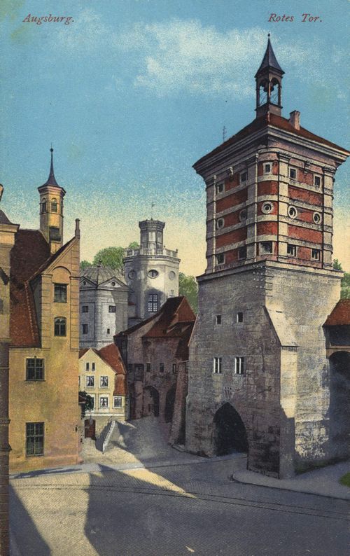 Augsburg, Bayern: Rotes Tor