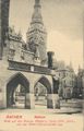 Aachen, Nordrhein-Westfalen/Rathaus; Blick auf den Granusturm von der Ritter-Chorus-Stra�e aus