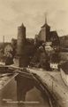 Bautzen, Sachsen: Blick von der Kronprinzenbr�cke