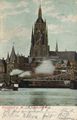 Frankfurt a. Main, Hessen/Fahrtor mit Dom