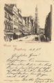 Augsburg, Bayern: Carolinenstra�e und Perlachturm