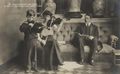 K�nigin Elisabeth erteilt Prinz Leopold Geigenunterricht