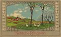 Dorf in H�gellandschaft