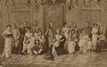 Familienbild im Schloss