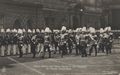 Kaiser Wilhelm und K�nig Georg V. von England die Parade abnehmend