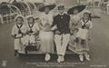 Prinz Adalbert, Prinzessin Viktoria Luise und Familie bei der Dampferfahrt