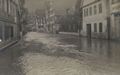 Katastrophen/Unwetter, Hochwasser/�berschwemmte Stra�e