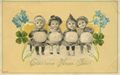 4 M�dchen auf der Bank
