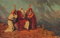 Moses betet f�r den Sieg Israels �ber die Amalekiter