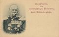 Hunderj�hriger Geburtstag Kaiser Wilhelms