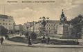 Hannover, Bahnhofstra�e und Ernst-August-Denkmal