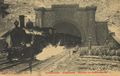 Gotthardbahn-Goeschenen-Express mit Gotthardtunnel