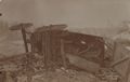 Zerst�rter Zugwaggon
