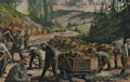 Soldaten beim Br�ckenbau