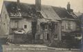 Feldzug 1914/15: Rethel, Wirkung einer Granate