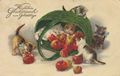 Katzenbabies mit �pfeln