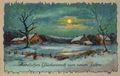 Neujahrsgr��e/Winterliche D�rfer/Nachtspaziergang