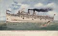 Chicago and Michigan City Line, Dampfschiff 'Theodore Roosevelt'