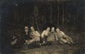 Freunde im Wald