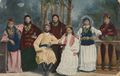 Sarten-Familie aus Zentralasien