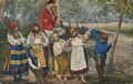 Trachten, Ethno/Ukraine/'Am Feierabend'