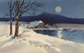 Vollmond �ber Seeh�tte