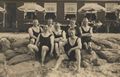 Vor dem Strandcaf�
