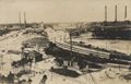 Fabrik mit Bahnlinien