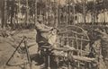 Barbier im Waldlager
