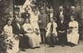 Gruppenportr�t, Hochzeit