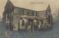 Zerst�rte Kirche von Somme-Py.