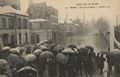 Paris, Seine-Hochwasser (Januar 1910): Quai de la Rap�e